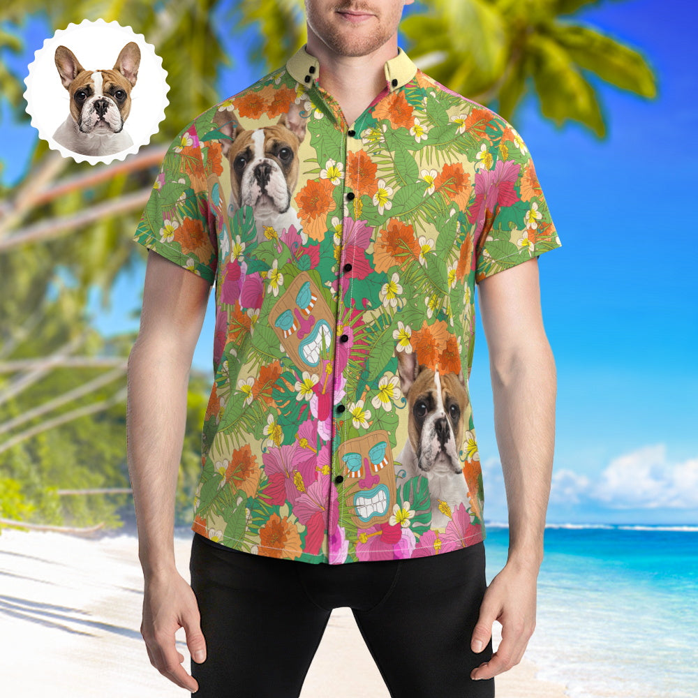 Hawaii Hemd mit Hund