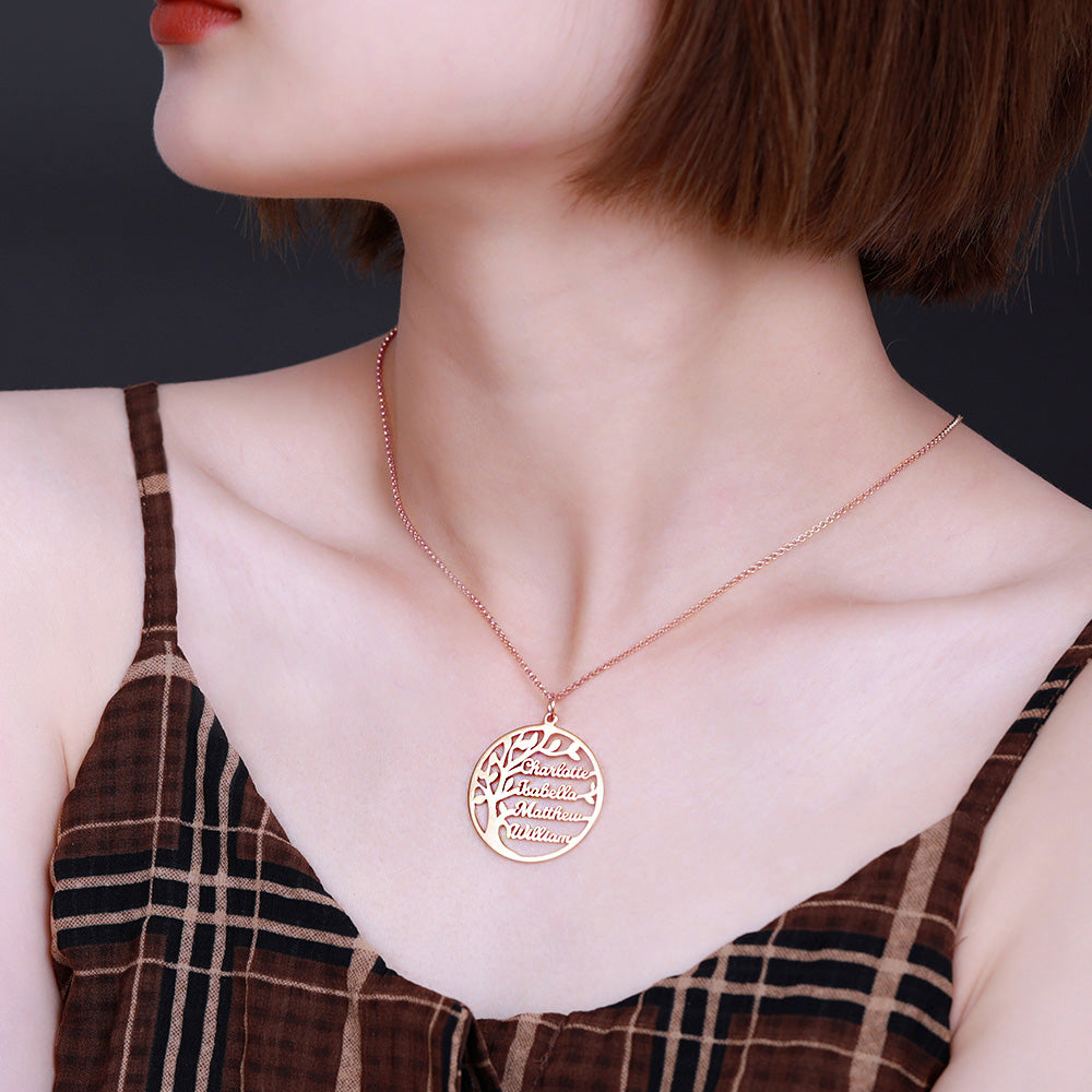 Halskette Stammbaum, Namen personalisierbar