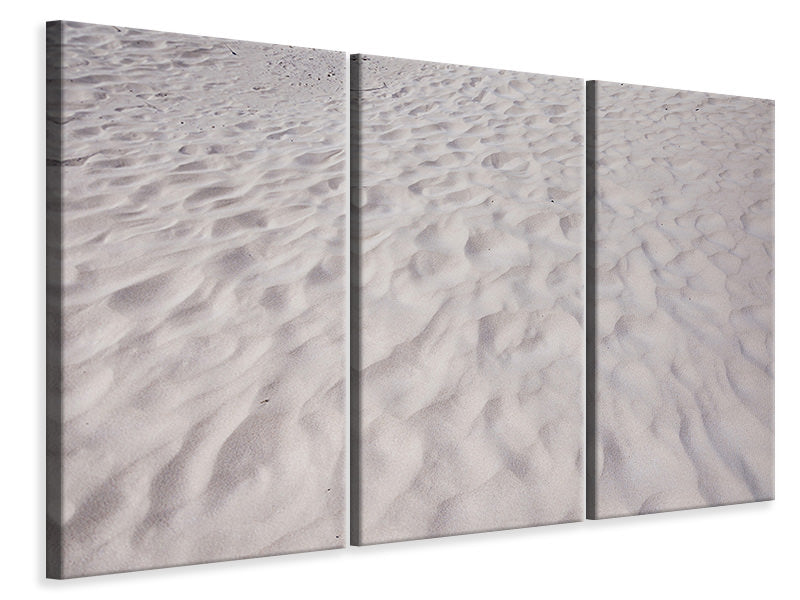Leinwandbild 3-teilig Sandstrand