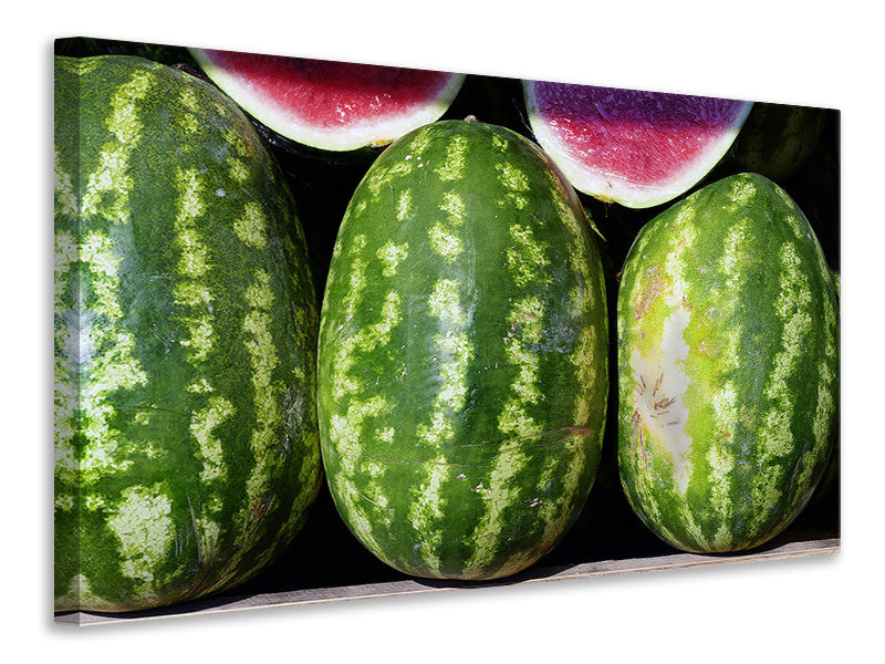 Leinwandbild Wassermelonen