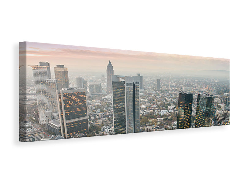 Leinwandbild Panorama Skyline Penthouse in New York