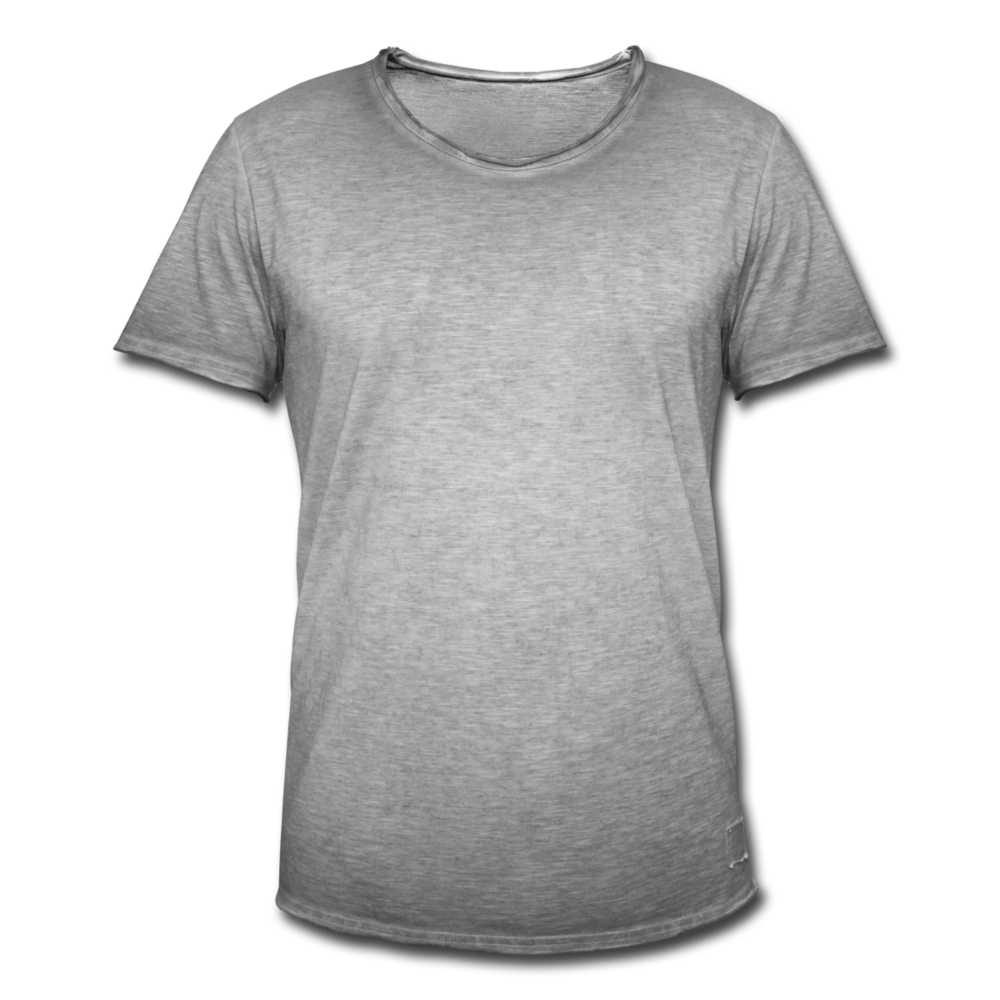 Men’s Vintage T-Shirt - Vintage Grau