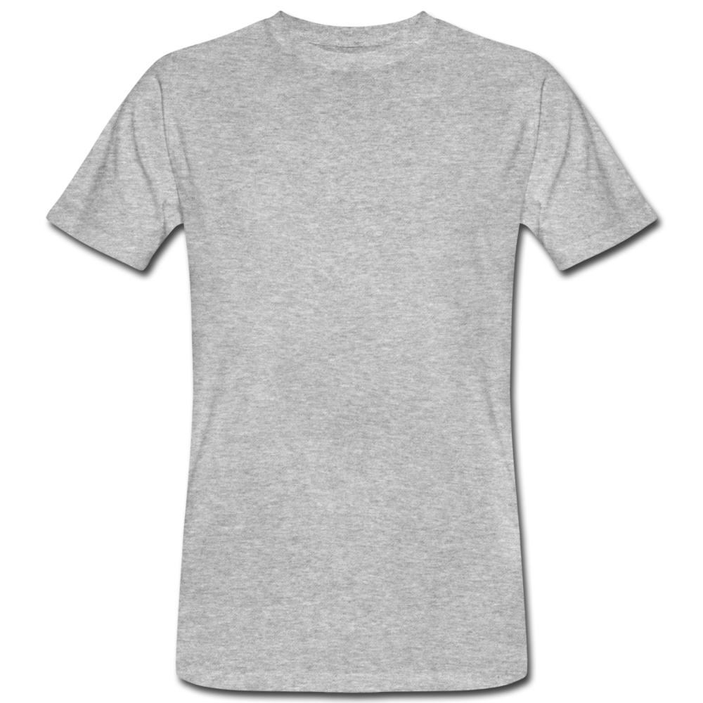 Men's Organic T-Shirt - heather grey