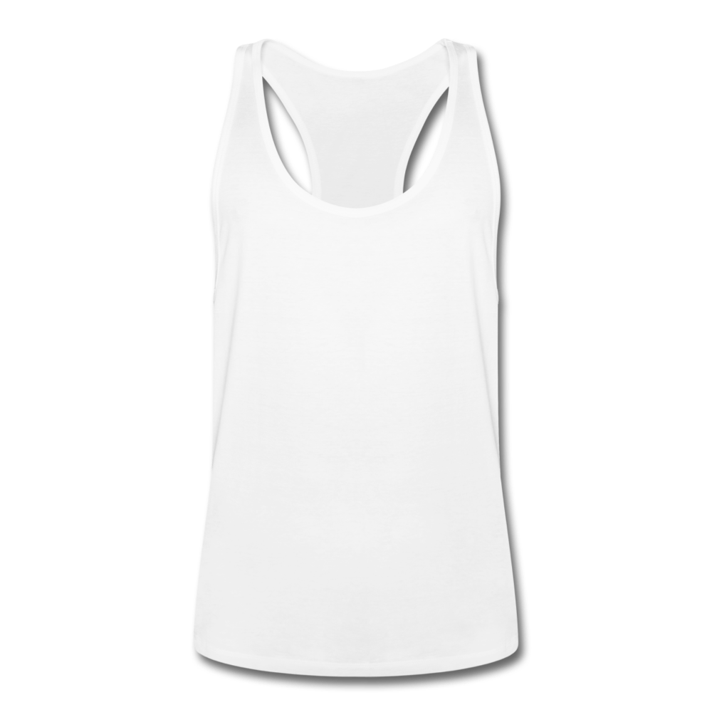 Men’s Tank Top with racer back - white