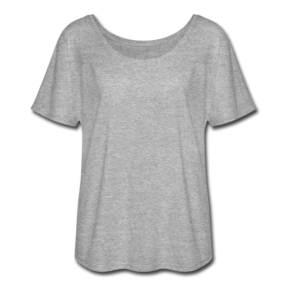 Women’s Batwing-Sleeve T-Shirt | Bella + Canvas - heather grey