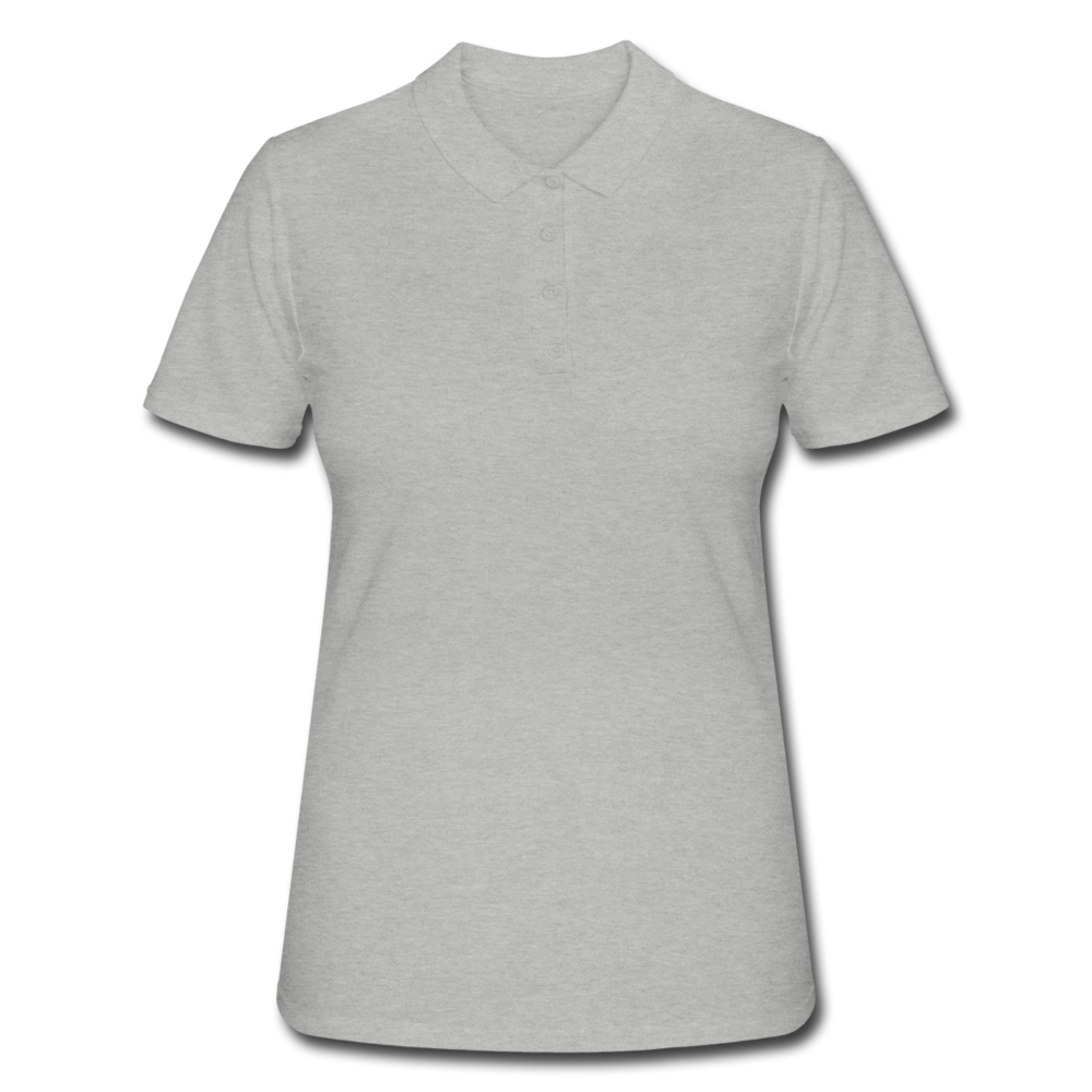 Women's Polo Shirt - heather grey