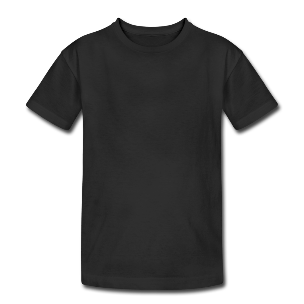 Kids’ Heavy Cotton T-Shirt - black