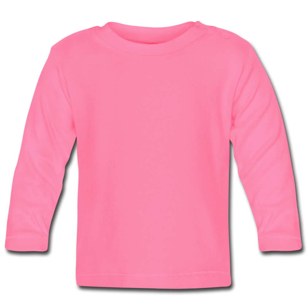 Baby Long Sleeve T-Shirt - azalea