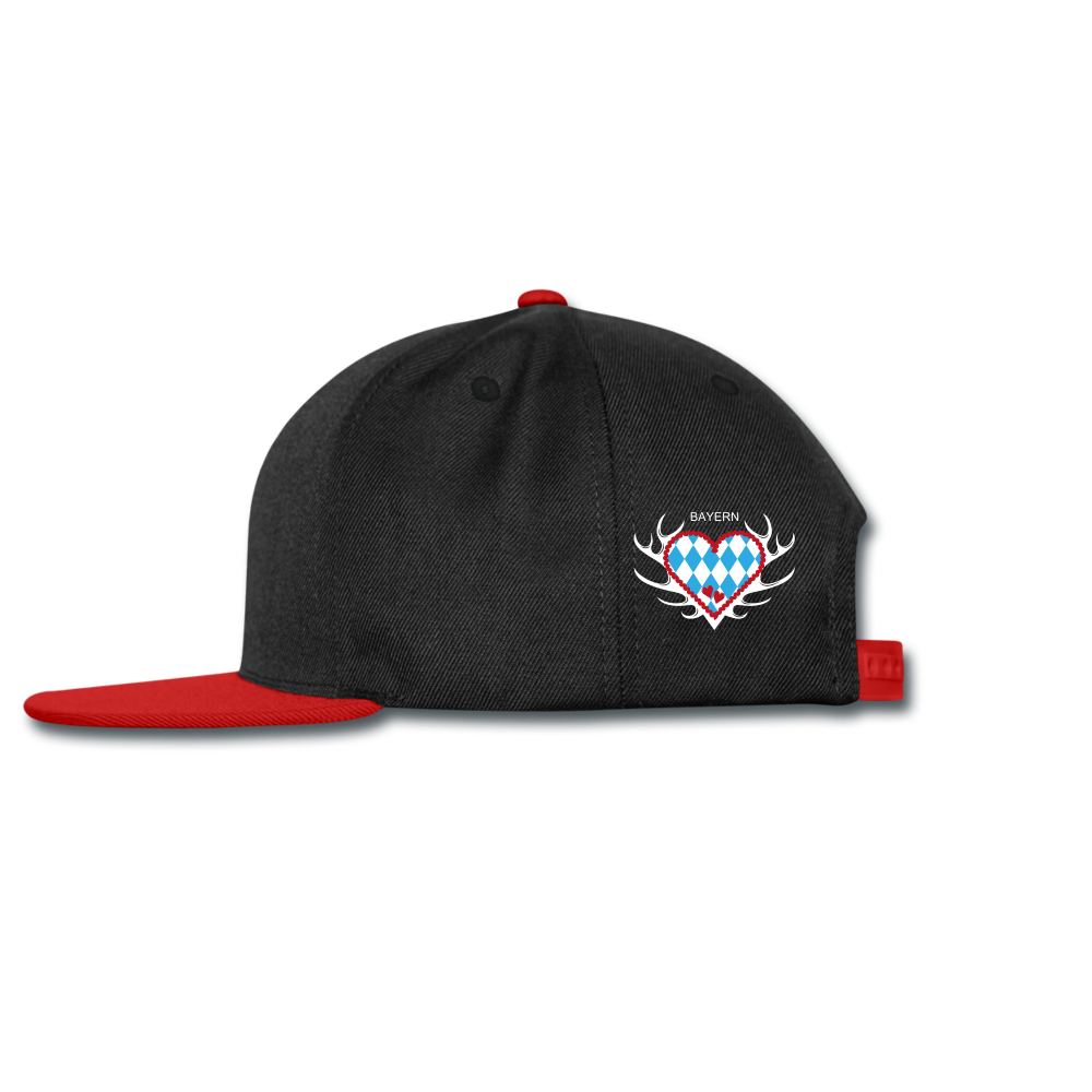 DIE BAYERN CAP - Schwarz/Rot