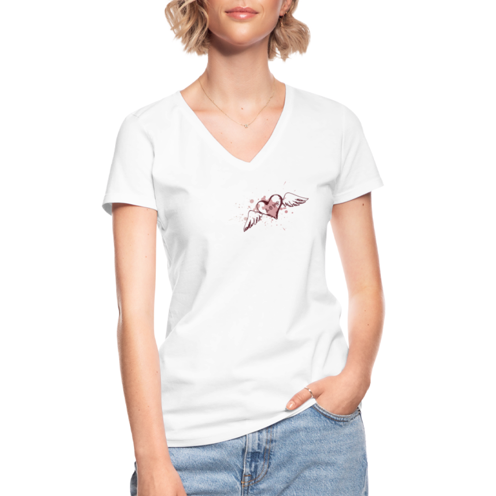 Love - Frauen T-Shirt - Weiß