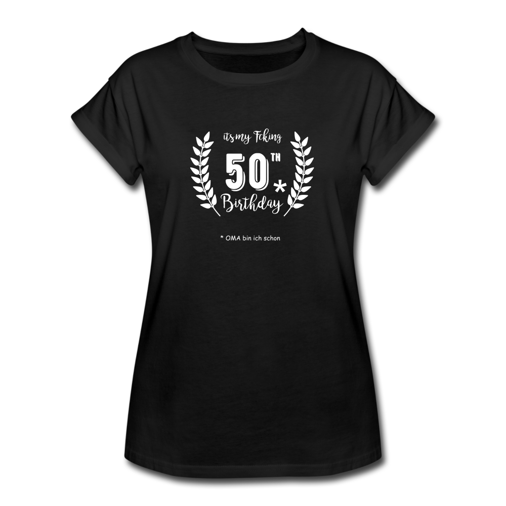 Frauen T-Shirt - 50 Geburtstag - Schwarz