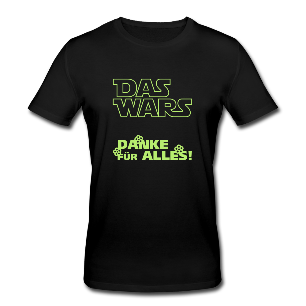 T-Shirt - "DAS WARS - Danke für alles!" - Schwarz