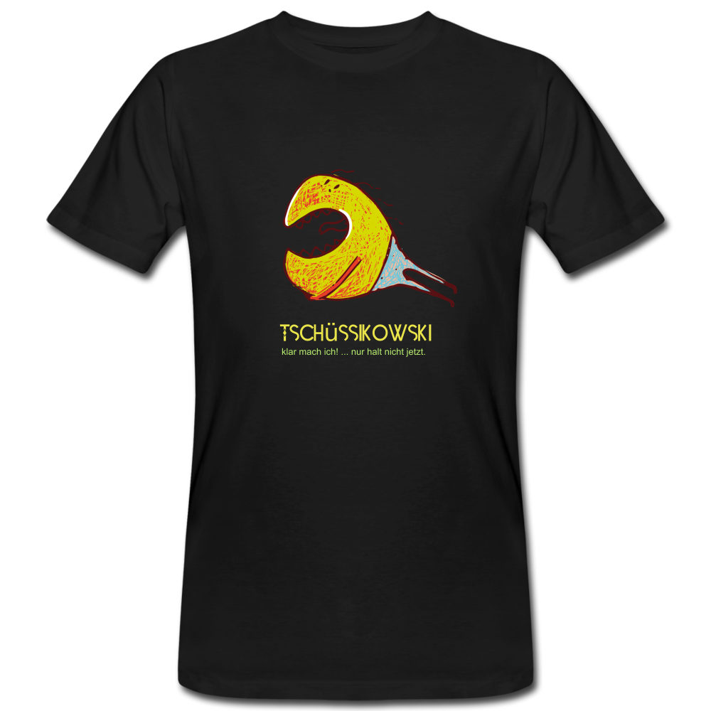 "Tschüssikowski" -T-Shirt - Schwarz