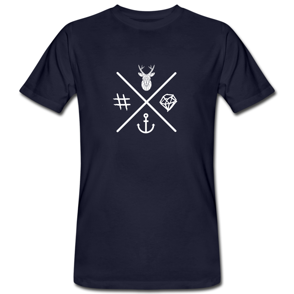 Hipster T-Shirt - Navy