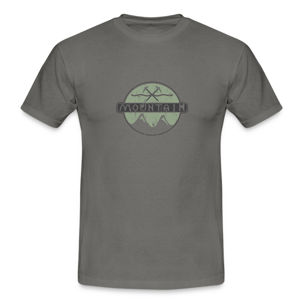 Mountain Männer T-Shirt - Graphit