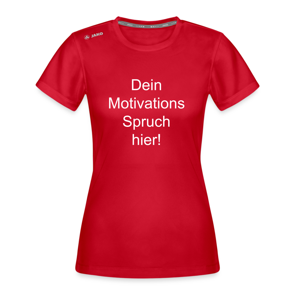 JAKO Frauen T-Shirt Run 2.0 - Rot