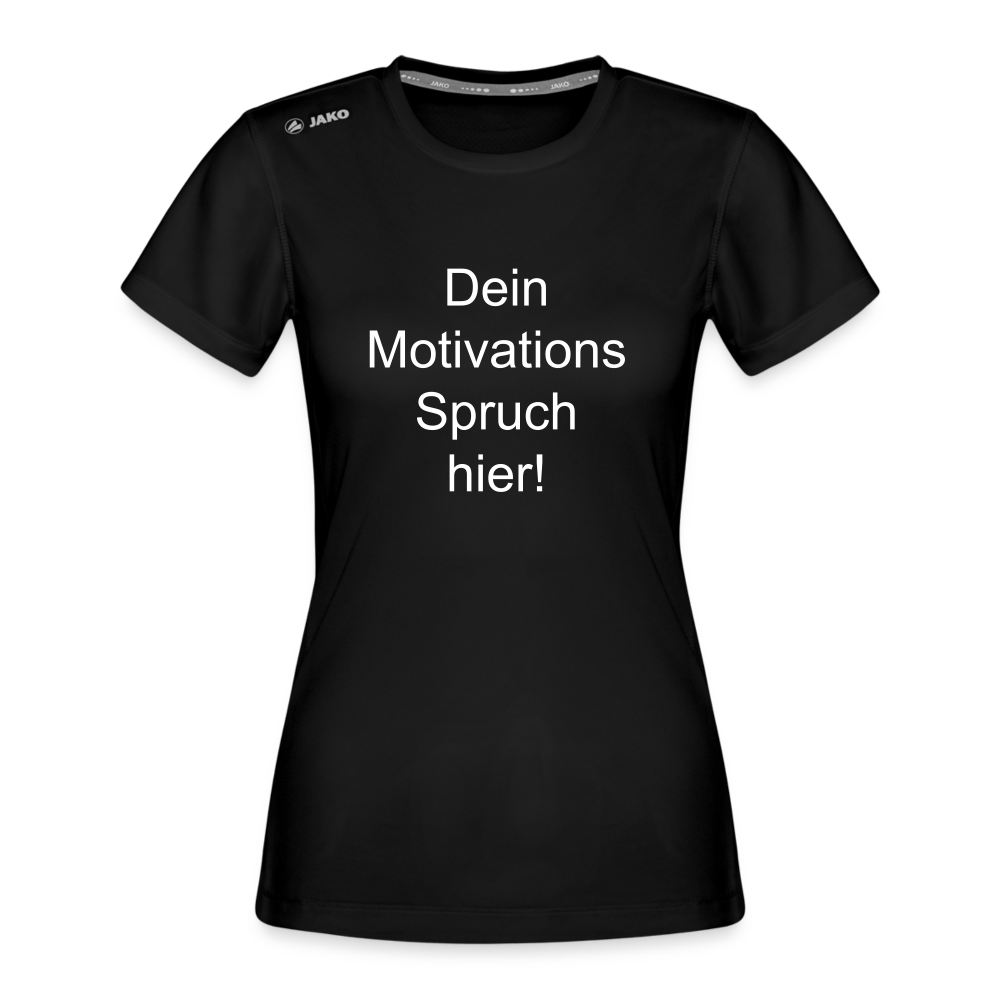 JAKO Frauen T-Shirt Run 2.0 - Schwarz