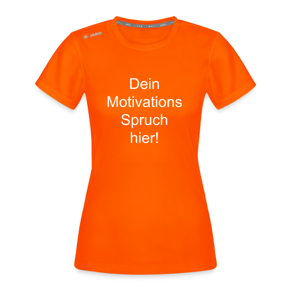 JAKO Frauen T-Shirt Run 2.0 - Neonorange