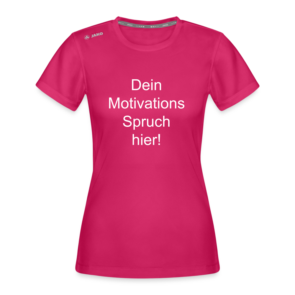 JAKO Frauen T-Shirt Run 2.0 - dunkles Pink