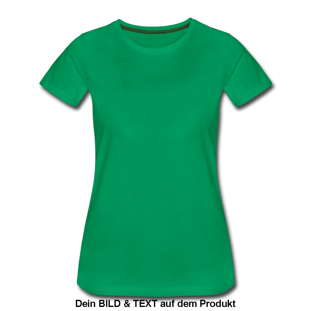 Women’s Premium✨ T-Shirt - leicht tailliert - Kelly Green