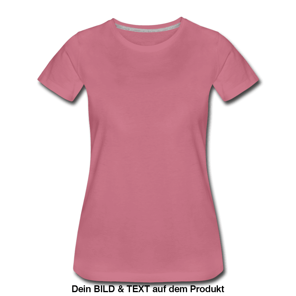 Women’s Premium✨ T-Shirt - leicht tailliert - Malve
