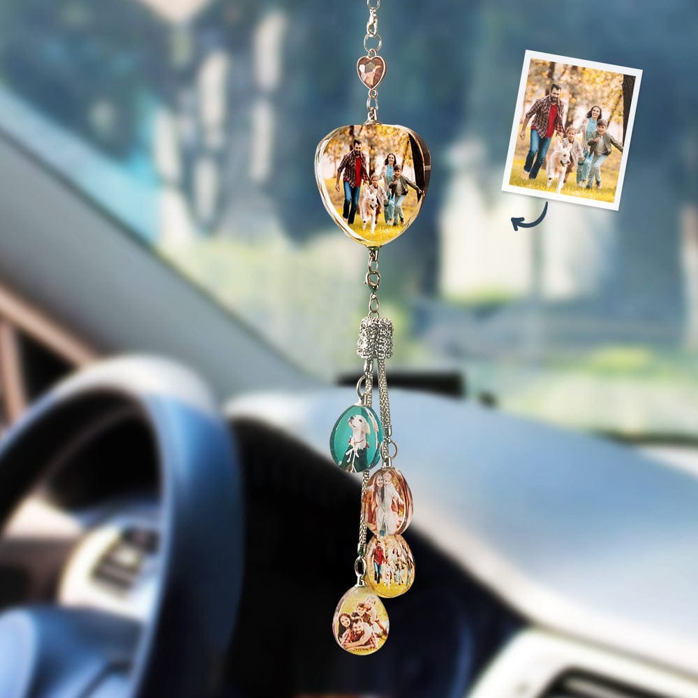 Auto Rückspiegel Deko Foto Schmuck