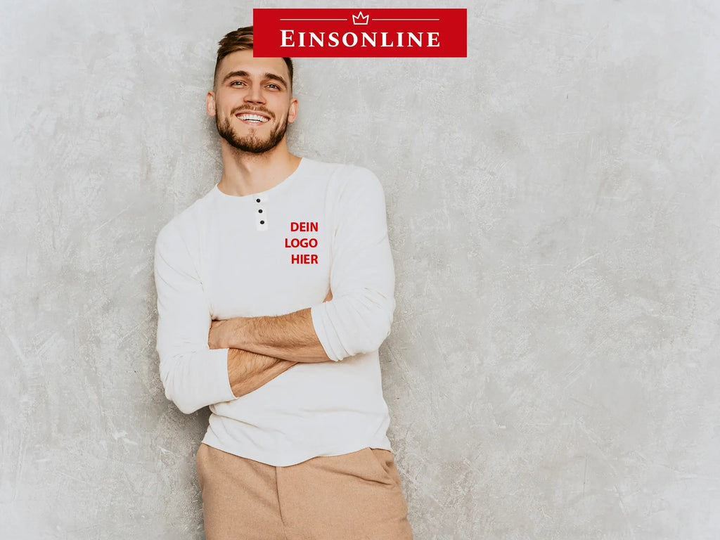Langarmshirt mit Logo - Einsonline