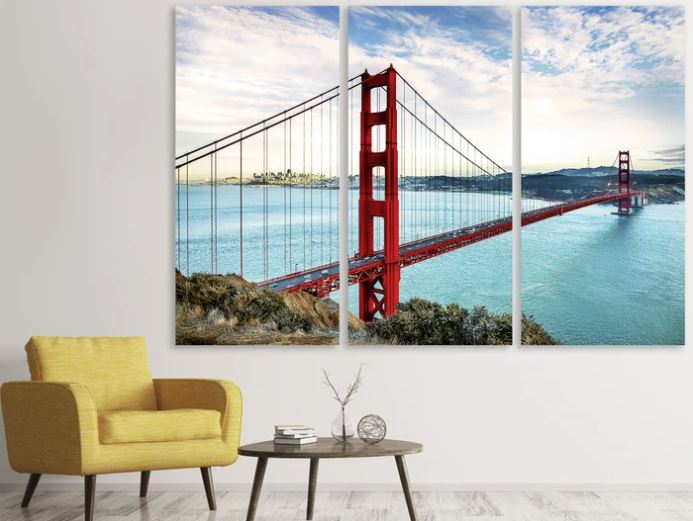 Golden Gate Bridge auf Leinwand - EINSONLINE