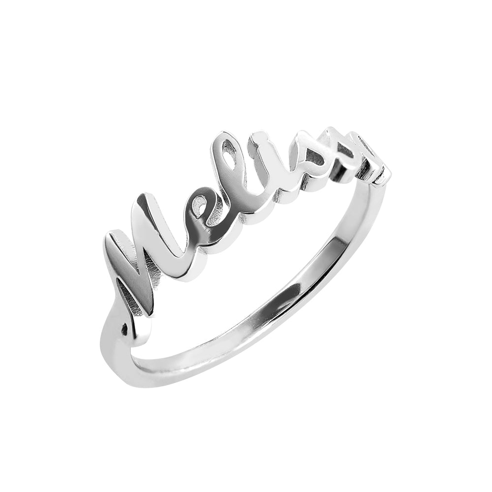 Ring mit Name - 925 Sterling Silver