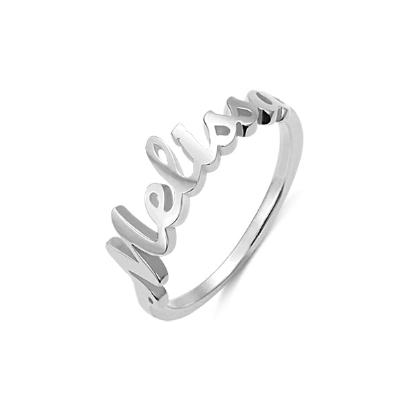 Ring mit Name - 925 Sterling Silver