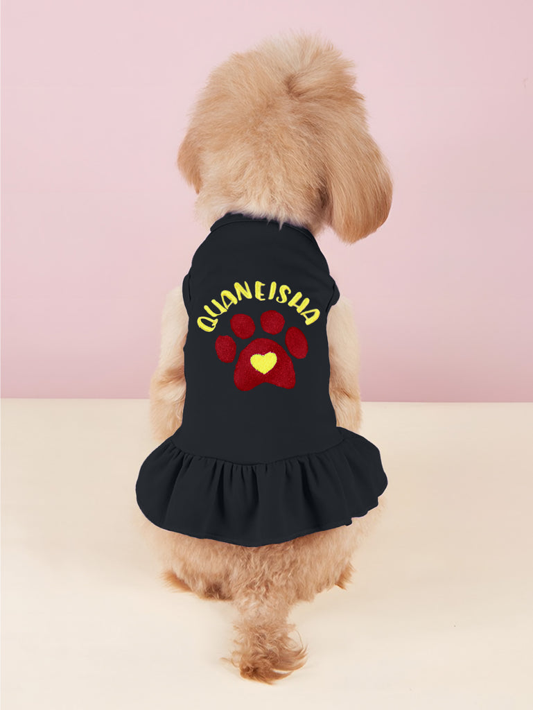 Hundekleid schwarz