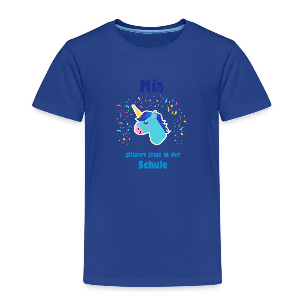 Mia - Einschulung - Kinder Premium T-Shirt - Königsblau
