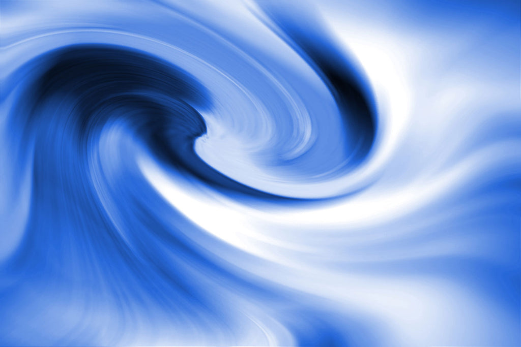 Fototapete Abstrakte blaue Welle
