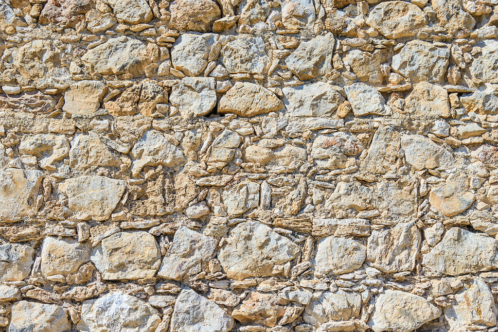 Fototapete Sandsteinmauer