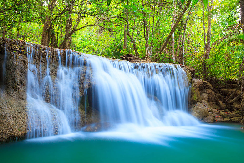 Fototapete Wasserfall Si Nakharin