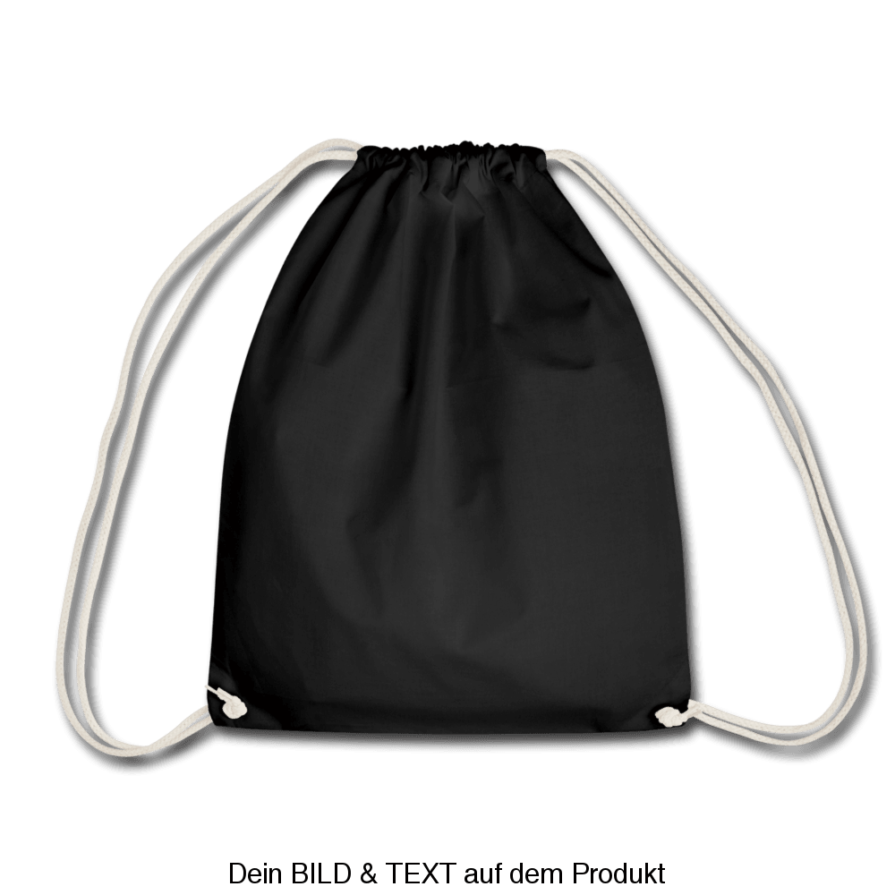 Drawstring Bag - black