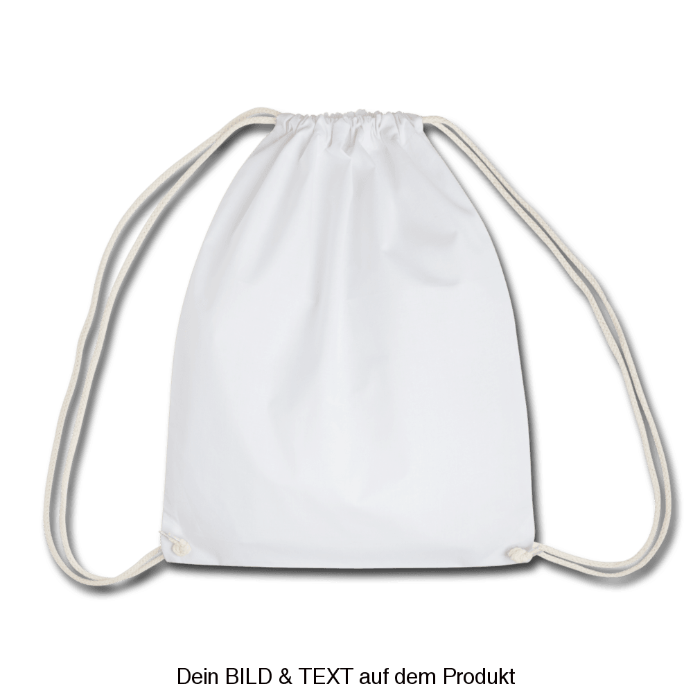 Drawstring Bag - white