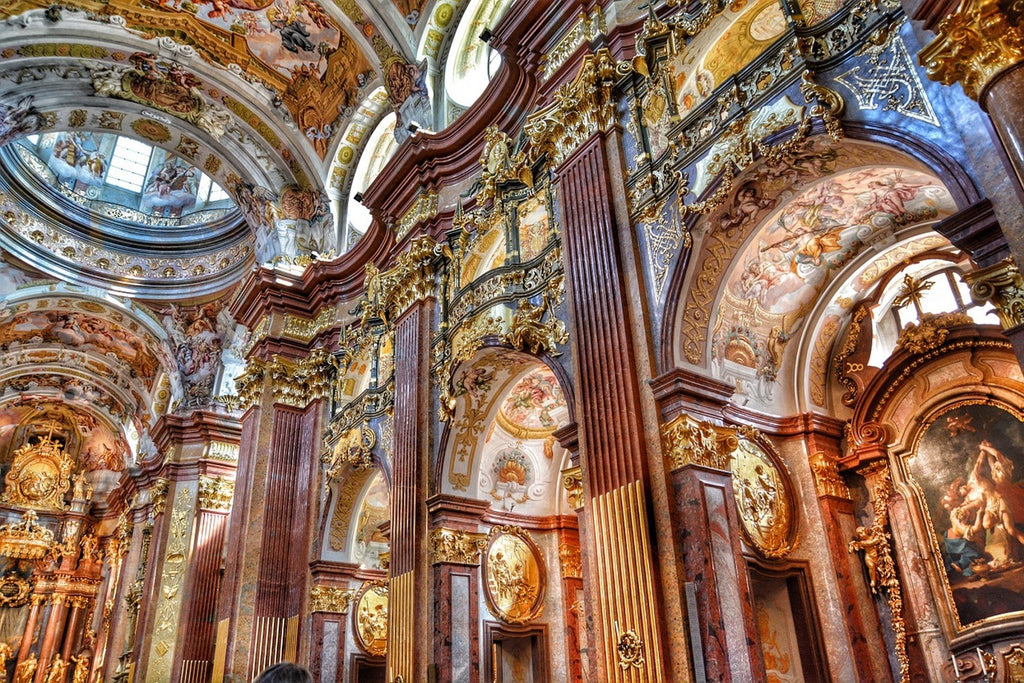 Fototapete Barocke Kirche
