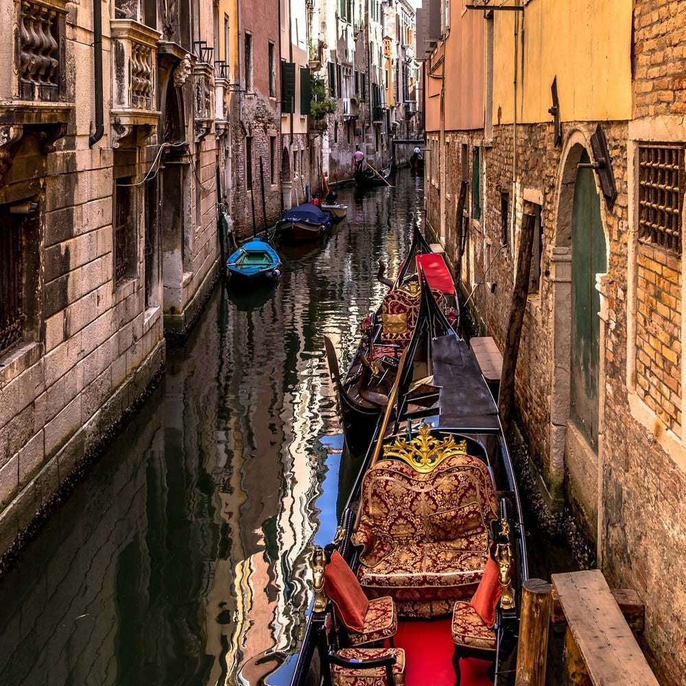 Fototapete Die Gondeln von Venedig