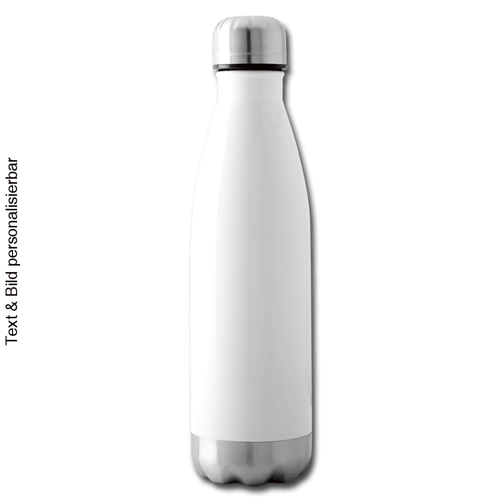 Insulated Water Bottle - white