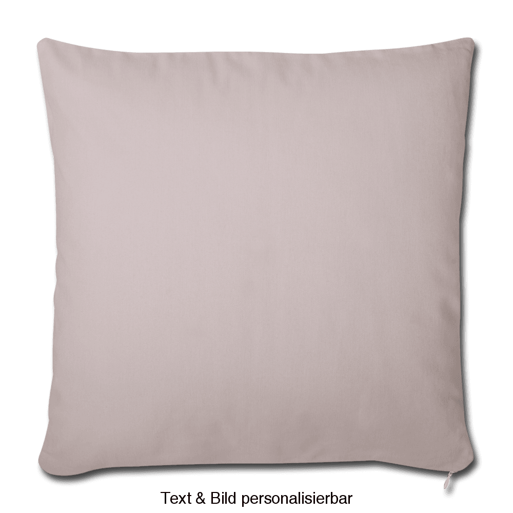 Sofa pillow with filling 45cm x 45cm - light taupe