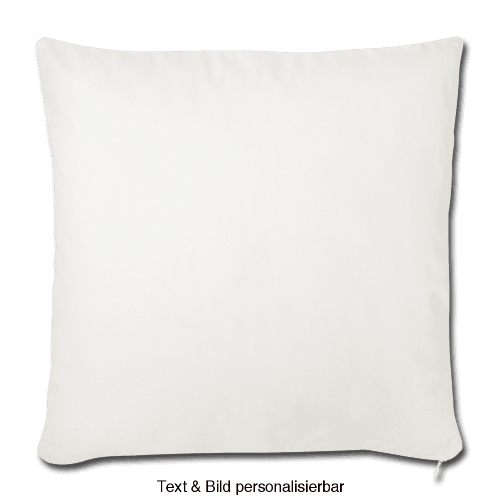 Sofa pillow with filling 45cm x 45cm - natural white