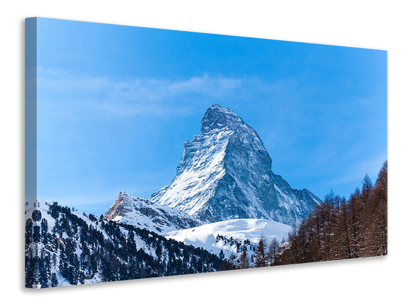 Leinwandbild Das majestätische Matterhorn