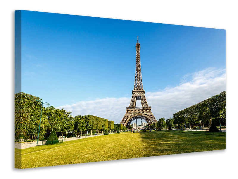Leinwandbild Der Eiffelturm in Paris