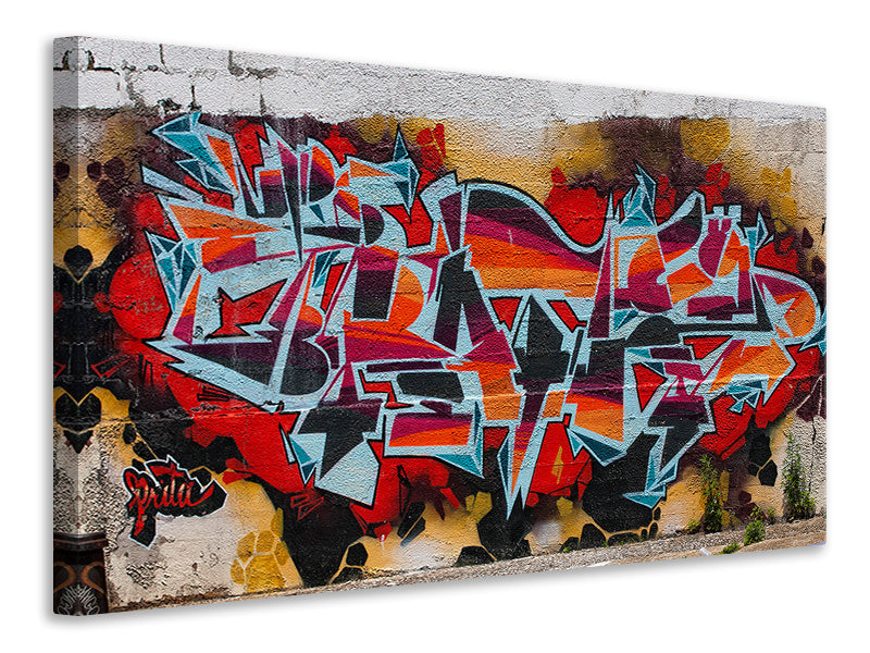 Leinwandbild New York Graffiti