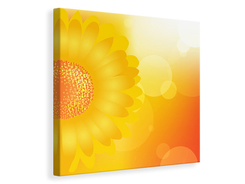 Leinwandbild Sunflower Power