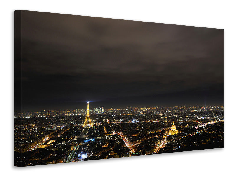 Leinwandbild Die Lichter von Paris