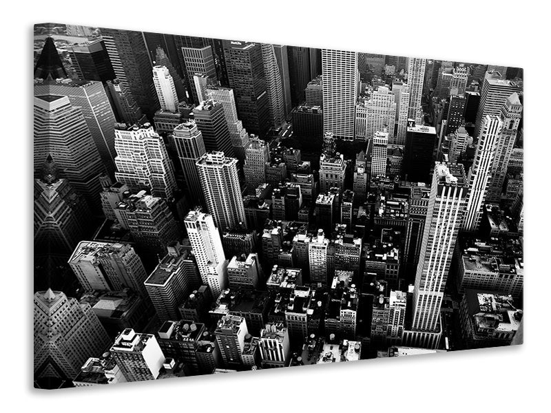 Leinwandbild New York von oben
