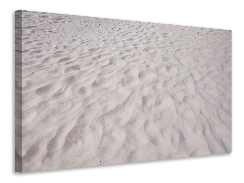 Leinwandbild Sandstrand