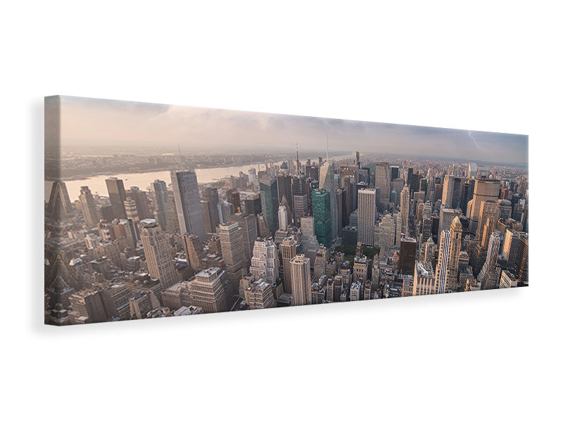 Leinwandbild Panorama Manhattan